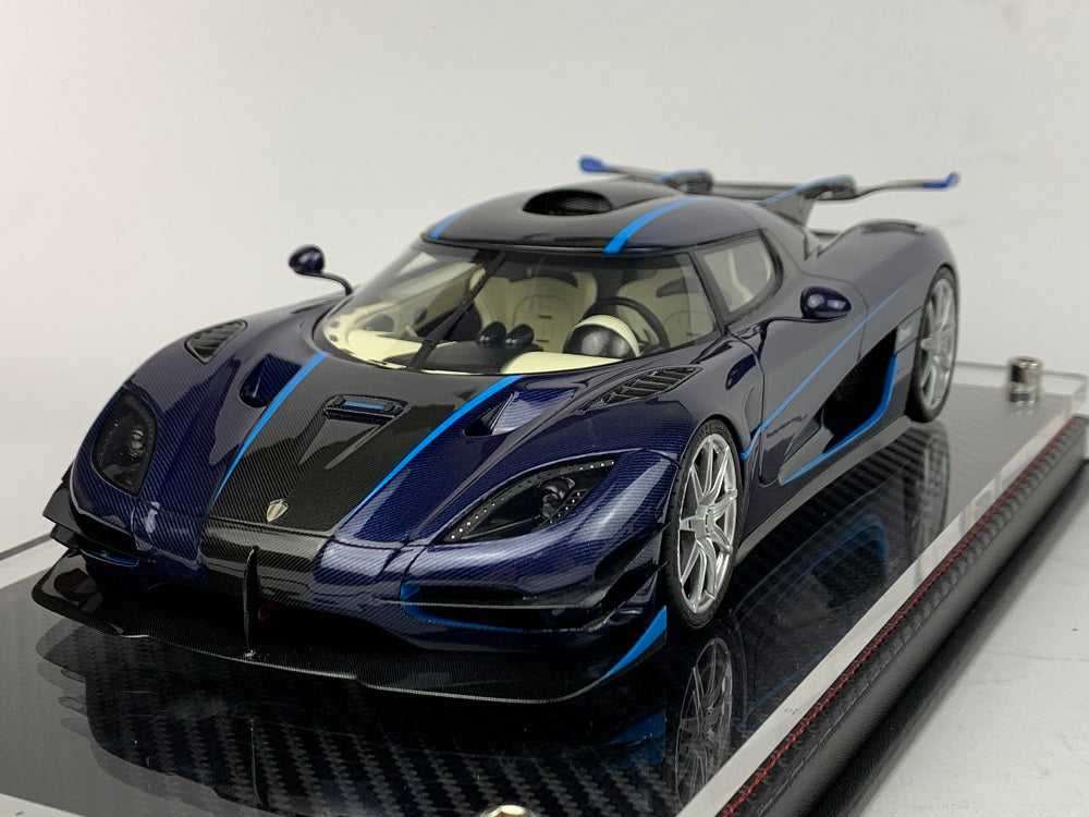 Frontiart 1:18 Koenigsegg One1 (new)  Carbon Blue F033-166