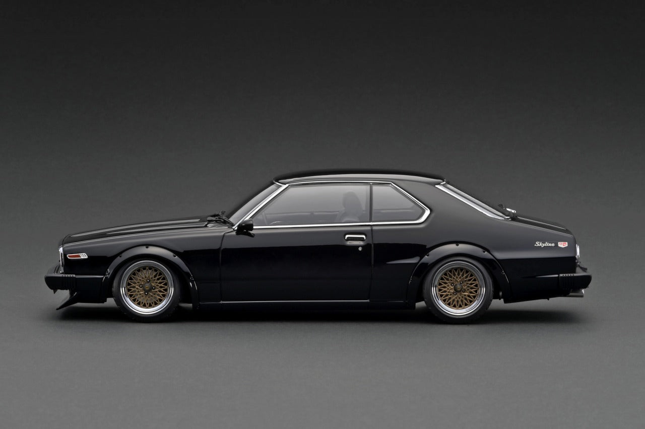 *PREORDER* Ignition Model 1:18 Nissan Skyline 2000 GT-ES (C210) in Black
