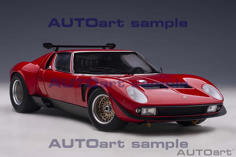 [1/18 Scale] Lamborghini Miura JOTA SVR in Red by AUTOart Models