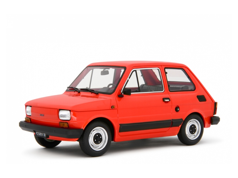 LAUDORACING 1:18 FIAT 126 PERSONAL 4 1976 RED