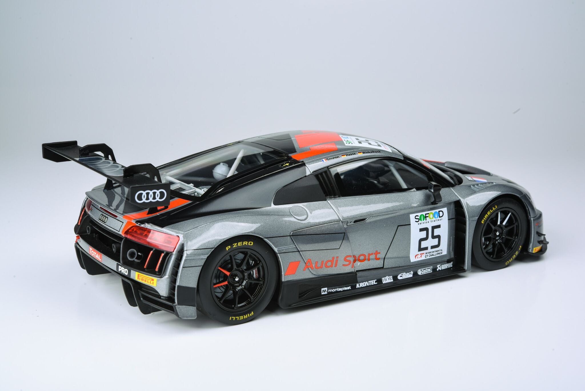 Paragon 1:18 Audi R8 LMS: Sainteloc Racing #25 (FRA) 2017 24 Hours Spa 1st PA-88111