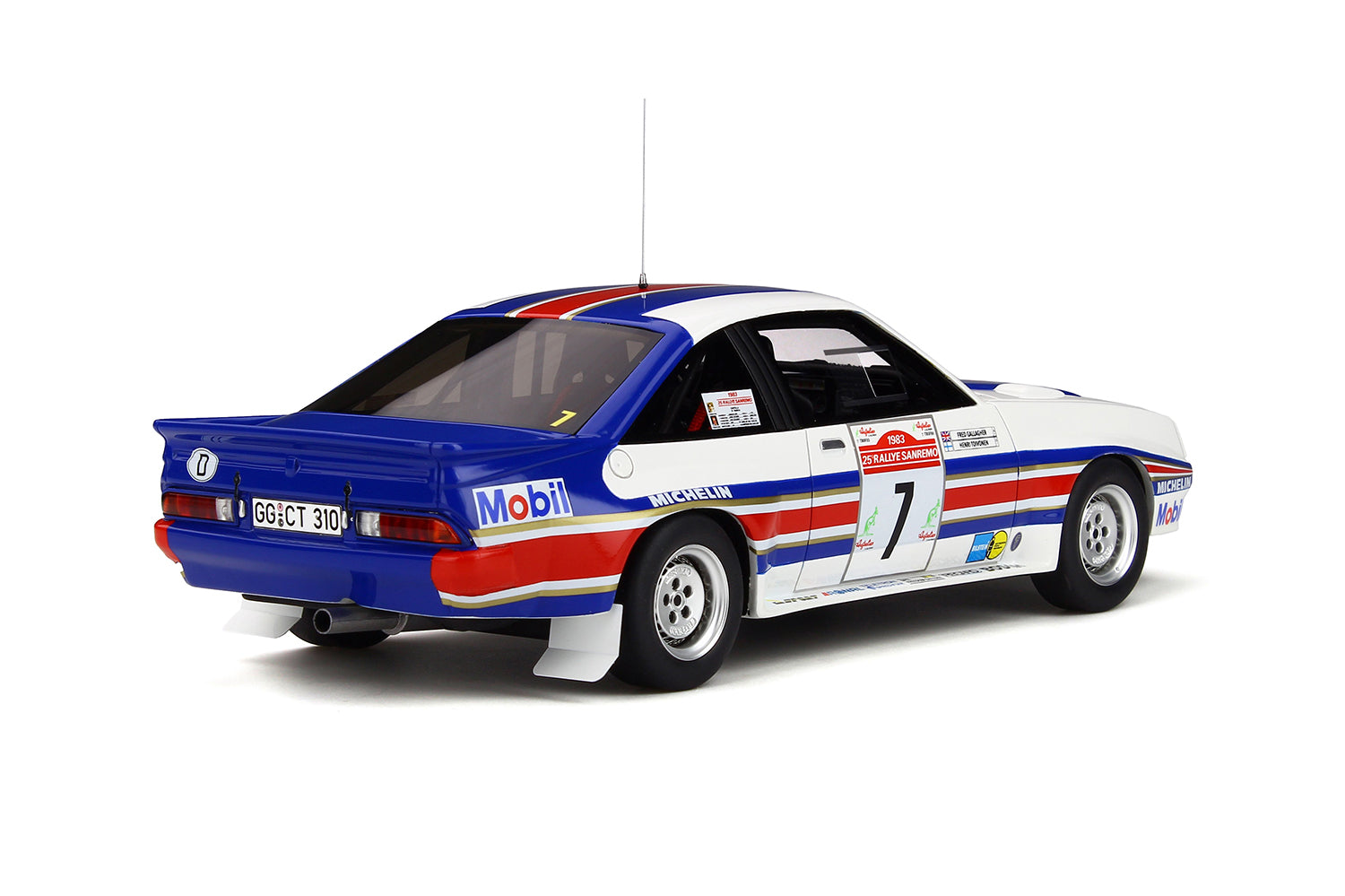 OTTO 1/18 Opel Manta 400R Gr.B #7 Toivonen Rally San Remo 1983 OT761