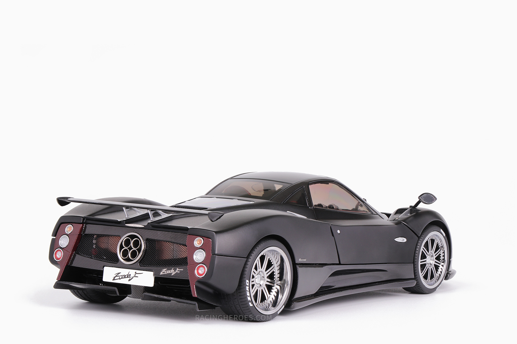 Pagani Zonda F 2005  Matt Black “Limited Edition 500” 1:18 by Almost Real