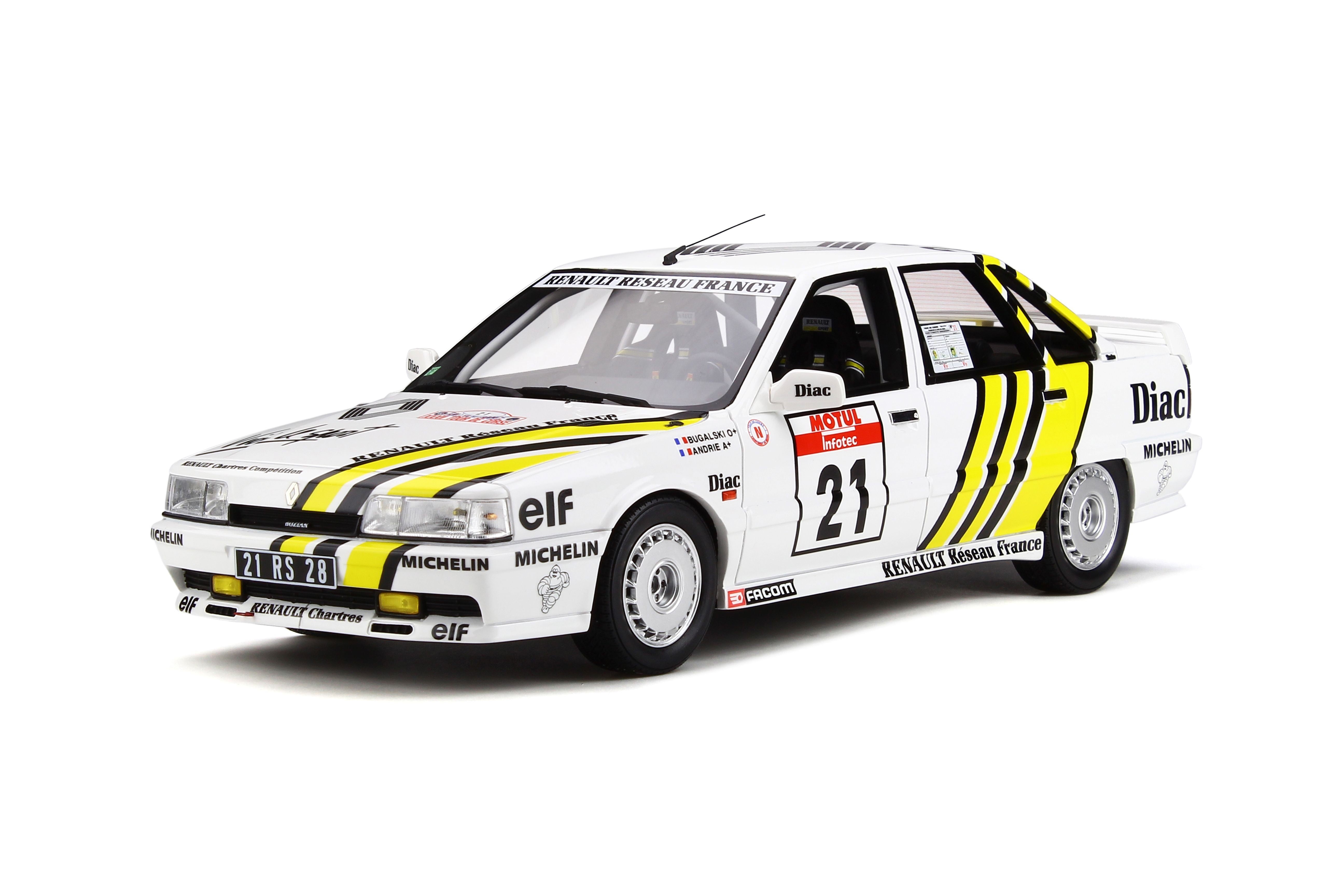OTTO 1/18 Renault 21 Turbo Gr.N Tour de Corse 1988 #21 P.Bugalski OT317