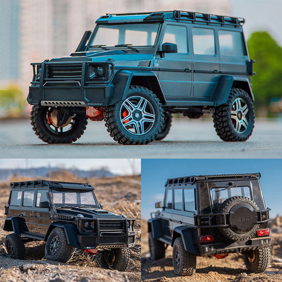 Traction Hobby KM5 1/8 Scale 2.4G RC Crawler Car Off-road Vehicle Climbing Model Car Toy