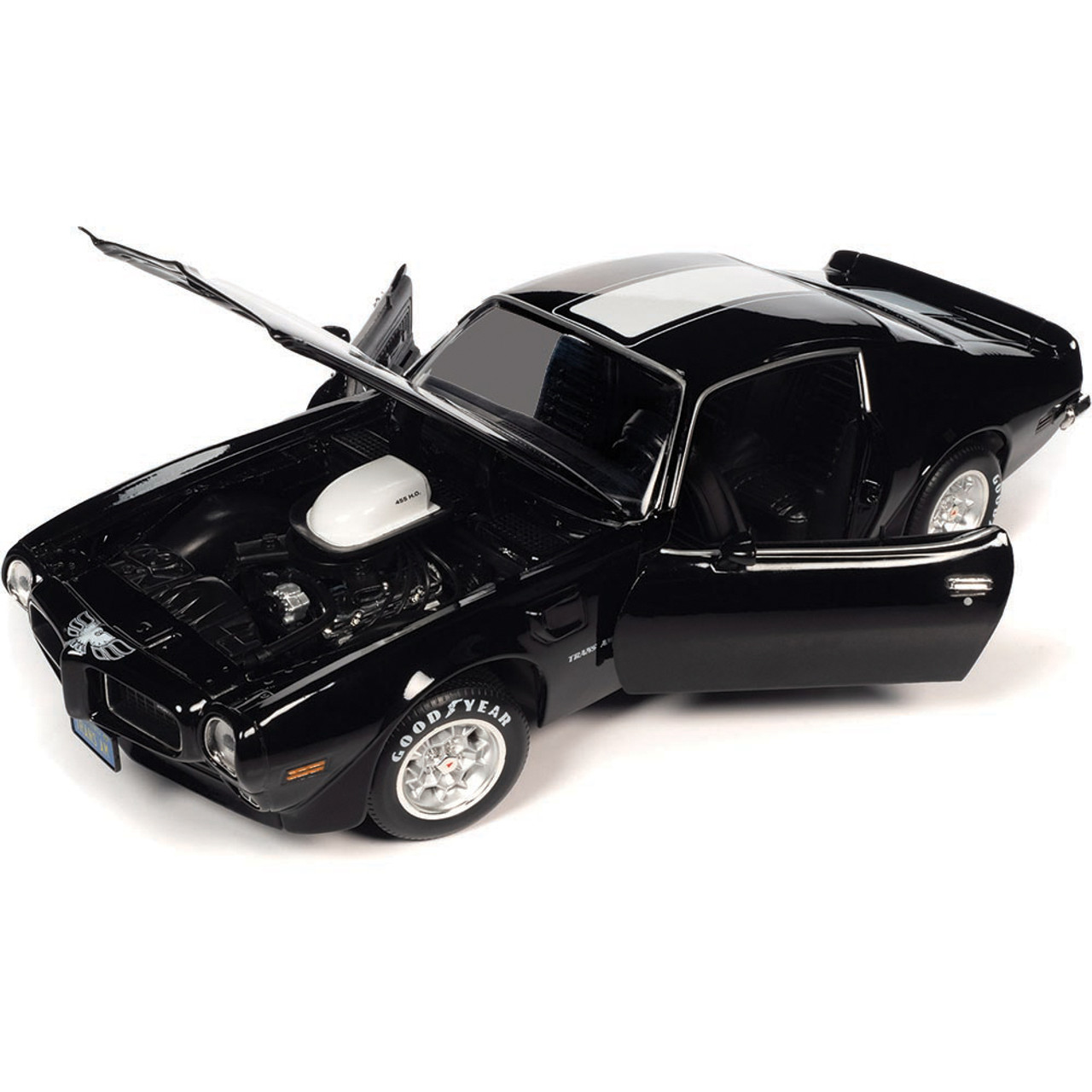 1972 Firebird Trans Am (Class of 1972) - Starlight Black 1:18 Scale Diecast Replica Model
