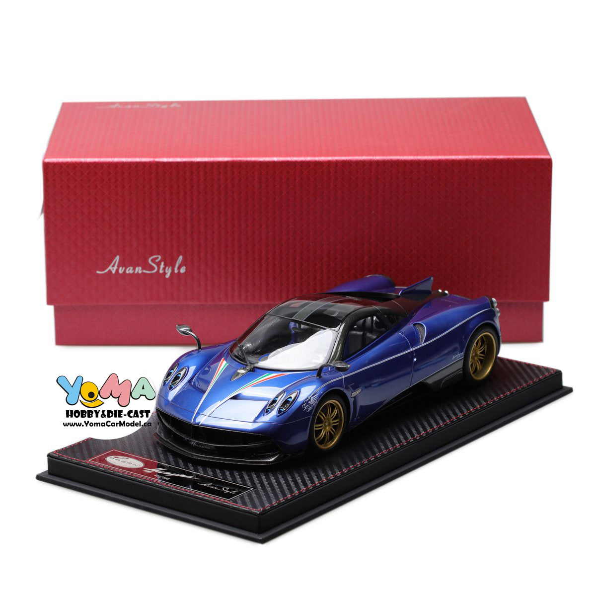 Frontiart AvanStyle 1:18 Pagani Huayra Blue AS016-40