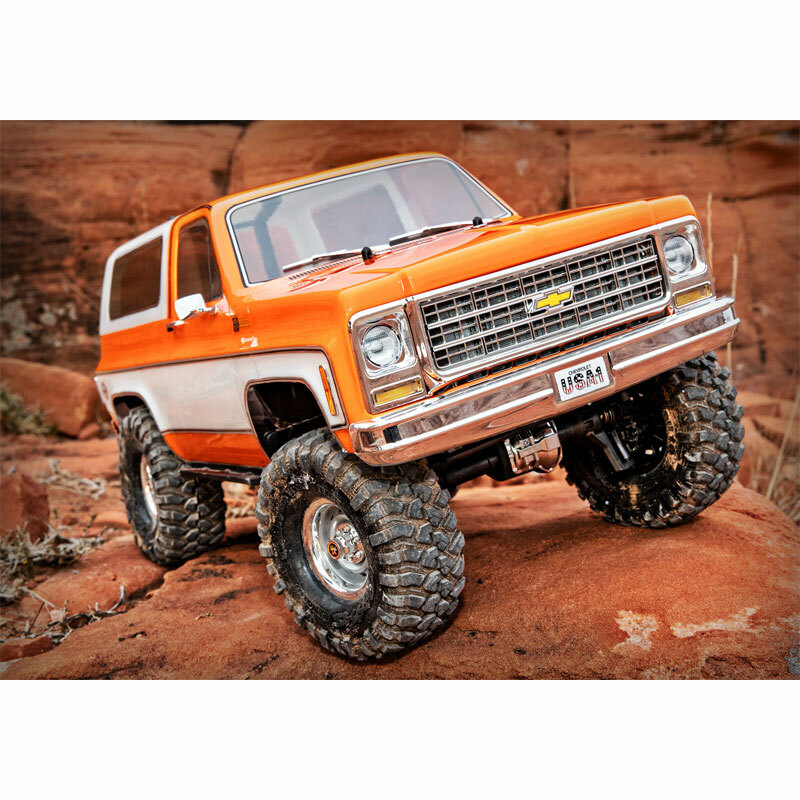 Traxxas TRX-4 Chevy K5 Blazer RC 4x4 Rock Crawler RTR w/3S LiPo COMBO
