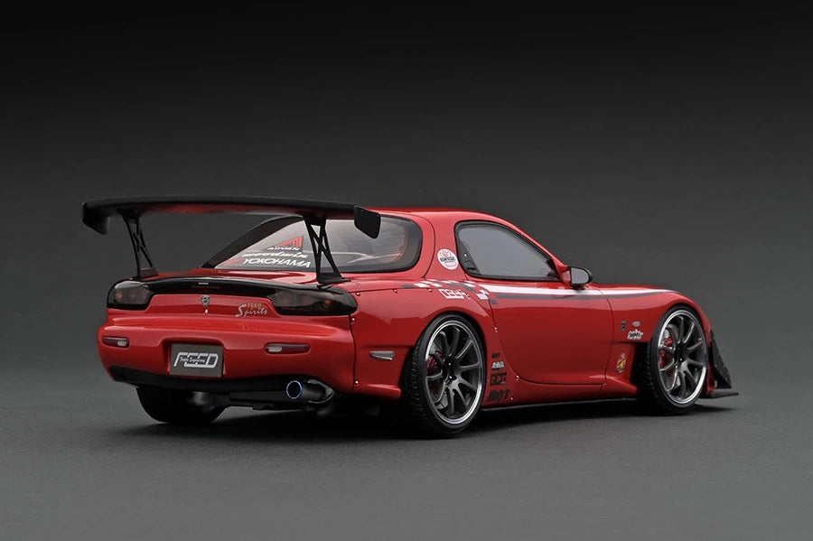 Ignition Model 1:18 Mazda FEED RX-7 (FD3S) 魔王 Red