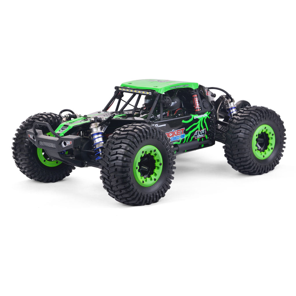 ZD Racing ROCKET DBX-10 1/10 4WD 80KM/H 2.4G RC Car Brushless Motor High-speed Remote Control Desert Off-road Vehicle with Spare Tire - RTR