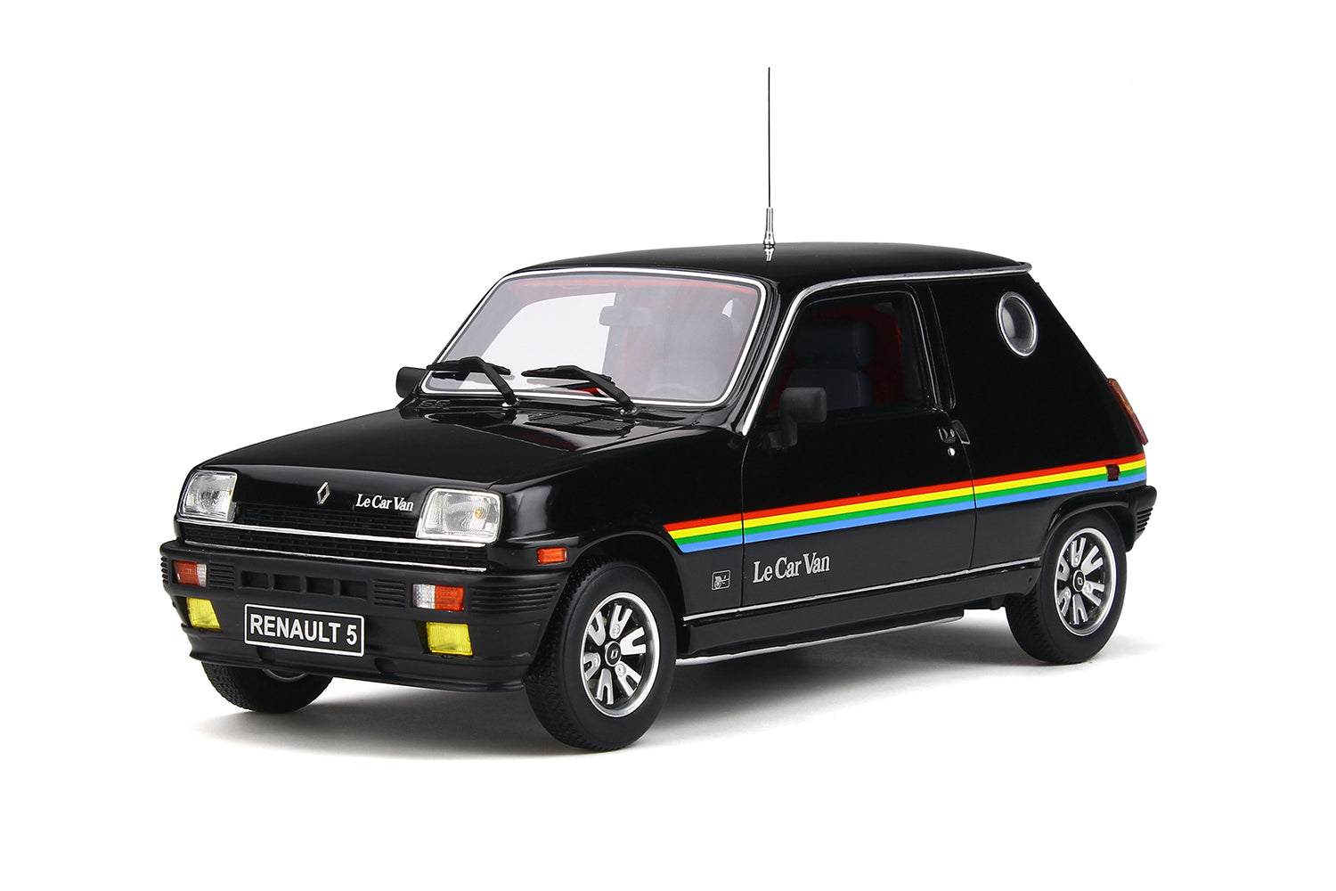 OTTO 1/18 Renault 5 Le Car Van 1980 Black OT555
