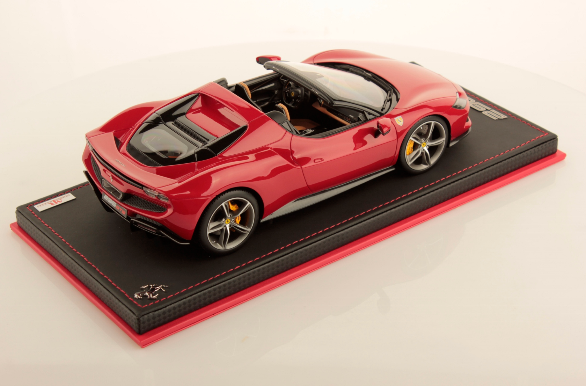 Ferrari 296 GTS - New Rosso Corsa Met - 1:18