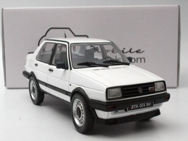 Otto 1:18 otto Mobile LTD Volkswagen Jetta GTX 16V Model Resin Vehicle Models Toys Diecast Red/white/black/light gold Collection