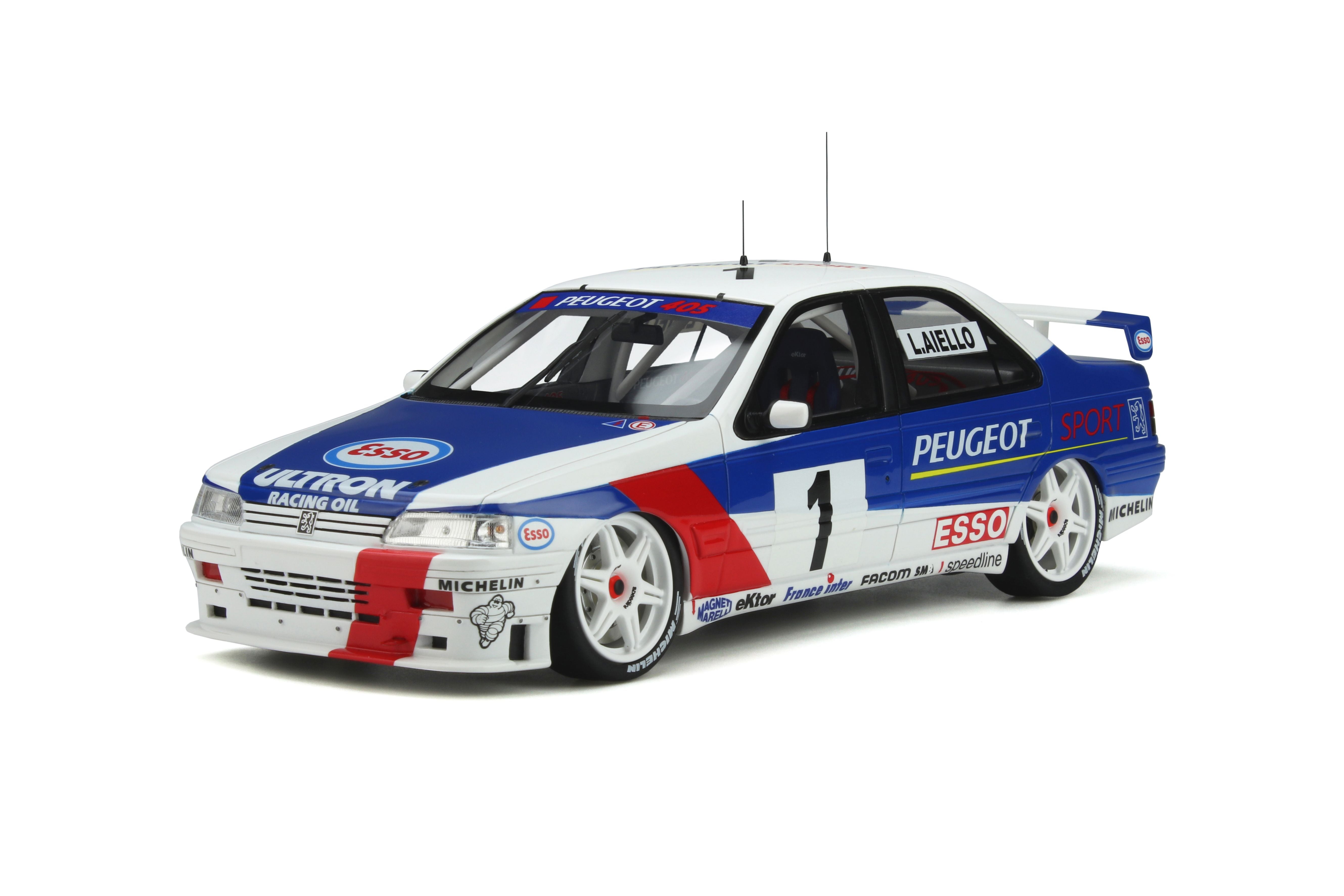 OTTO 1:18 Peugeot 405 MI16 Super Tourisme Laurent Aiello #1 OT364