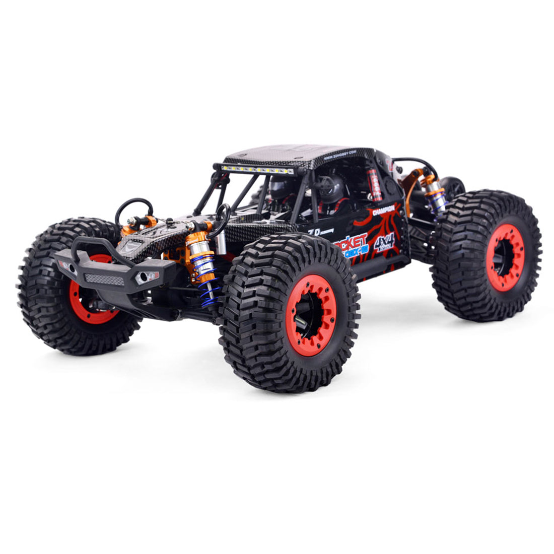 ZD Racing ROCKET DBX-10 1/10 4WD 80KM/H 2.4G RC Car Brushless Motor High-speed Remote Control Desert Off-road Vehicle - RTR