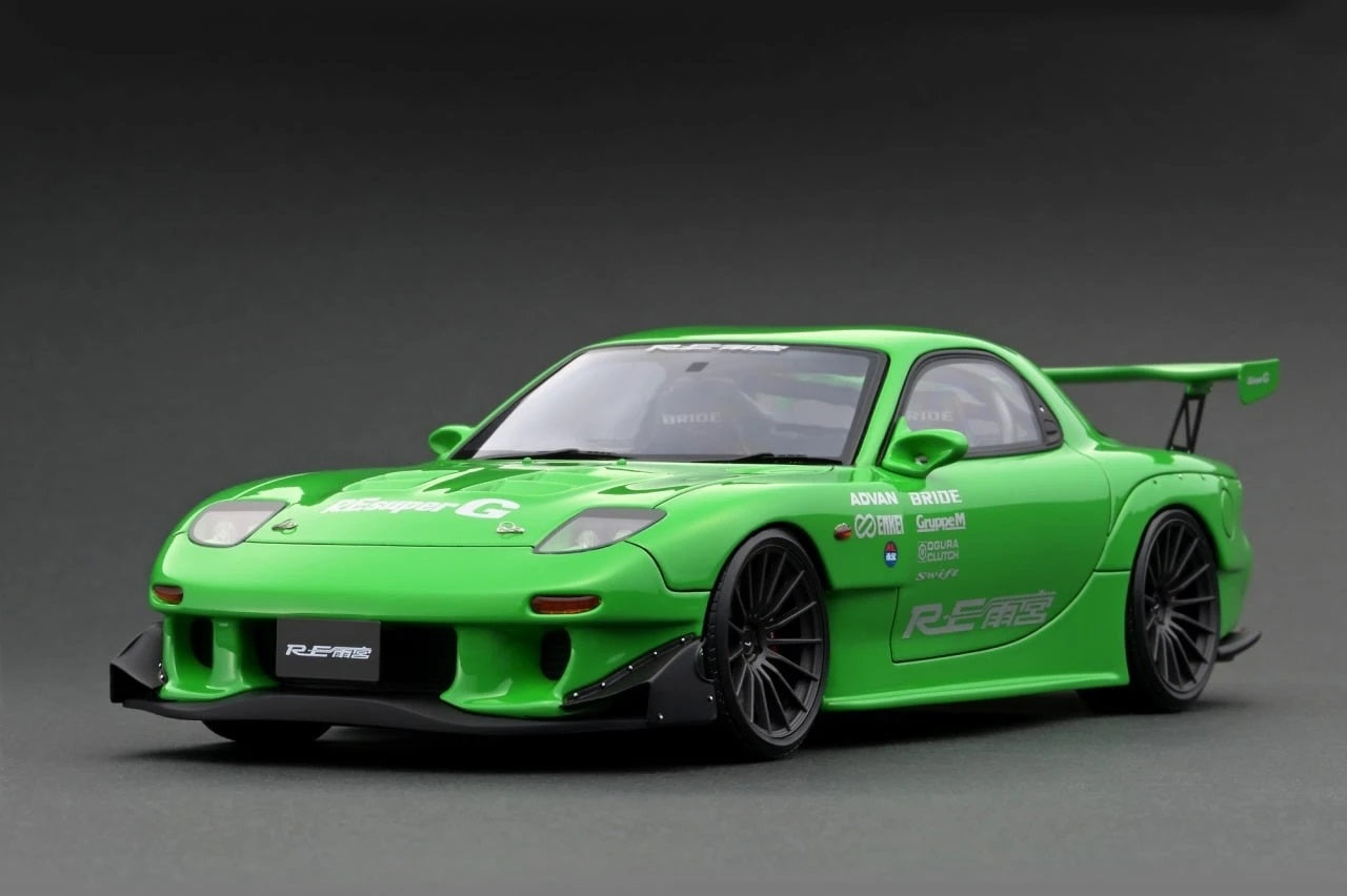Ignition Model 1:18 Mazda RX-7 FD3S RE Amemiya Green