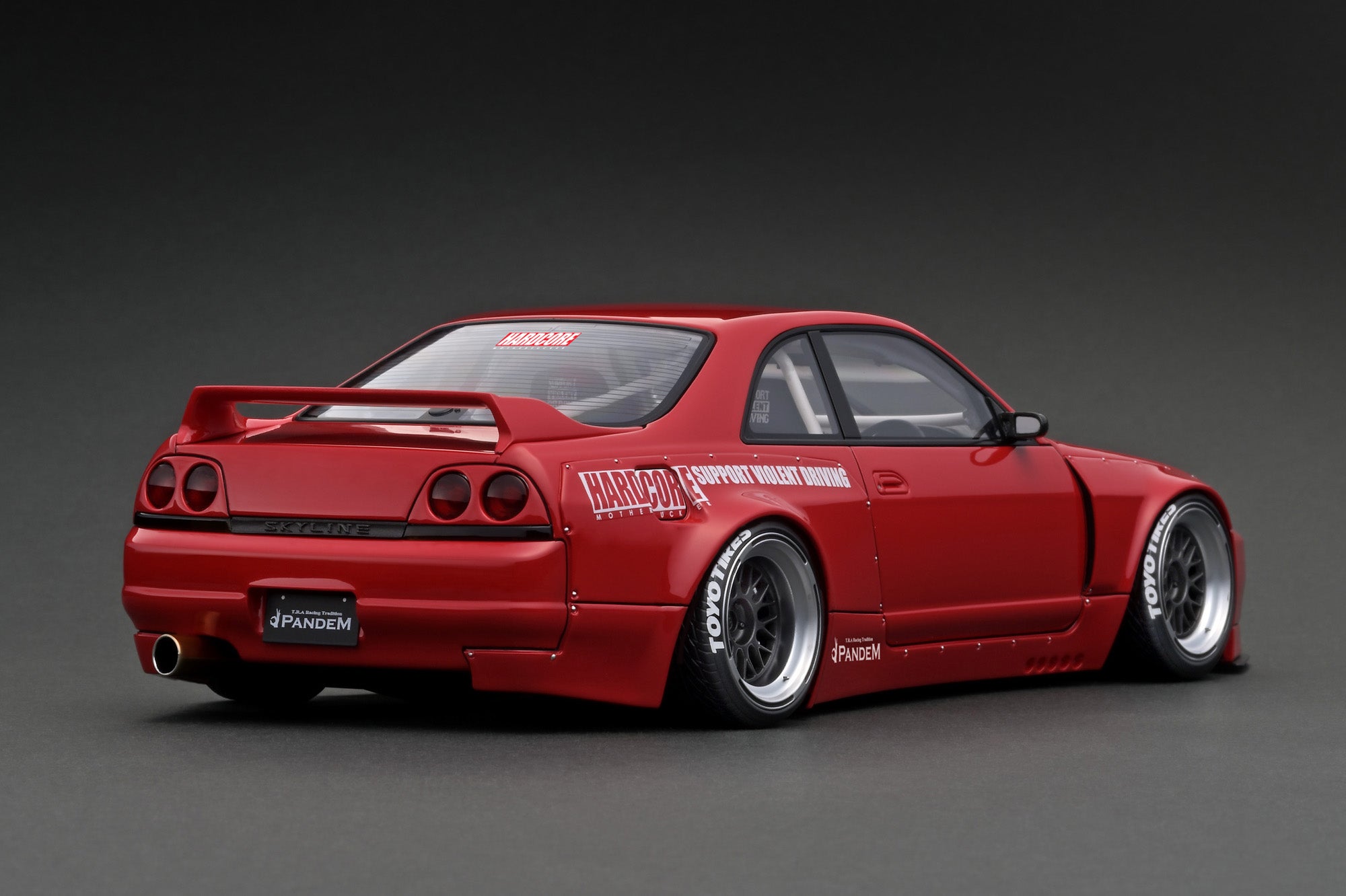 *PREORDER* Ignition Model 1:18 Nissan Skyline GT-R (BNCR33) Pandem in Red