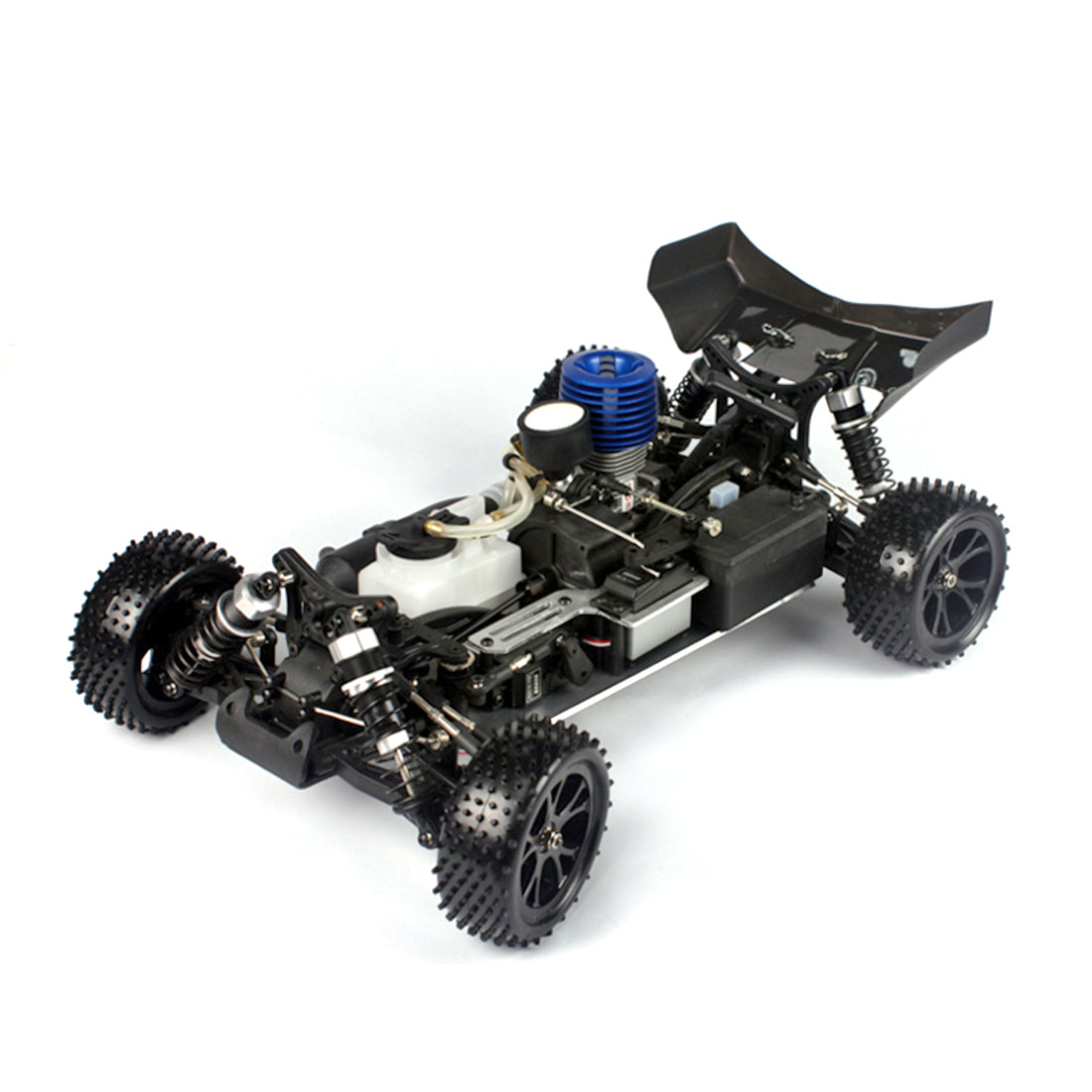 VRX RH1006 RC Car 1/10 2.4G 4WD 75km/h High Speed Force 18 Gas Engine RTR Truck - Blue