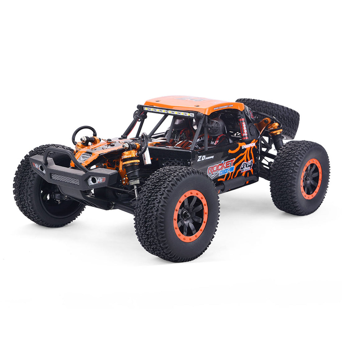ZD Racing ROCKET DBX-10 1/10 4WD 55km/H 2.4G RC Car Brushed Motor High-speed Remote Control Off-road Desert Buggy Vehicle - RTR