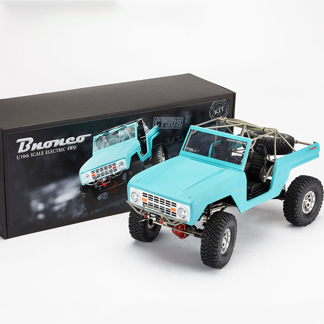 TFL Bronco C1508 1/10 4WD Full Metal RC Crawler Car - No Painting KIT Version