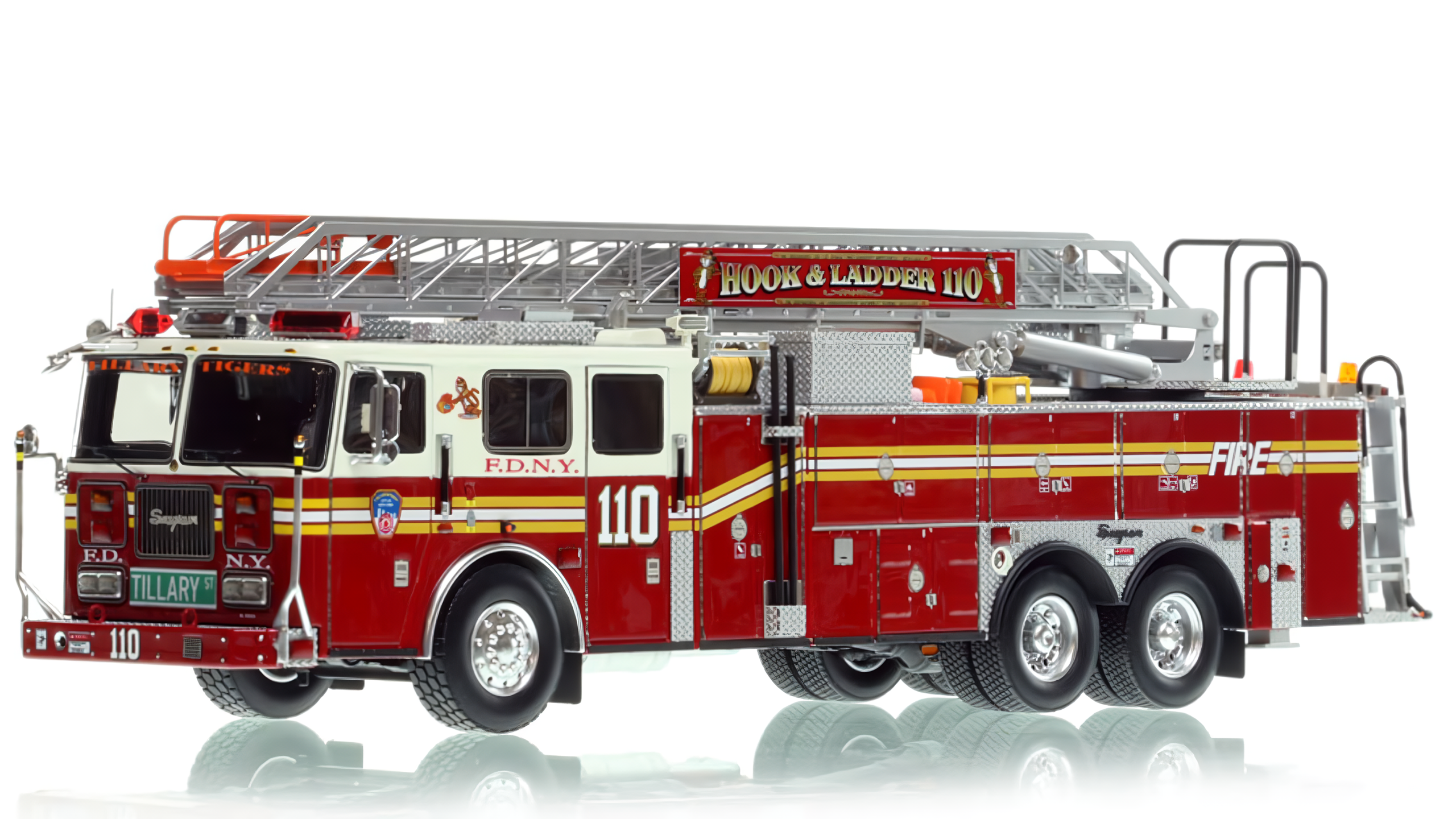 FIRE DEPARTMENT CITY OF NEW YORK 2002 LADDER 110 - BROOKLYN