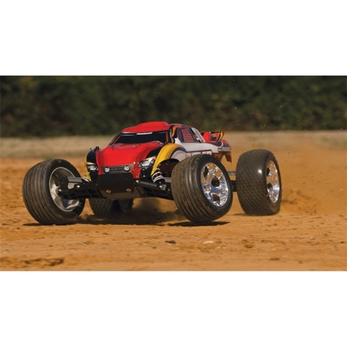 Traxxas Rustler XL-5 RTR RC Truck w/ID Battery & Quick Charger