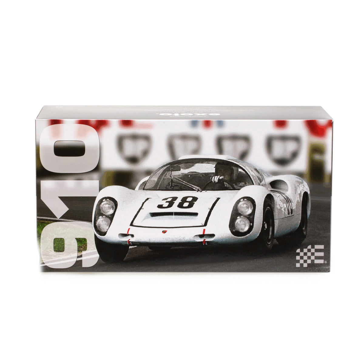 EXOTO 1:18 1966 Porsche 910 #24 Hill Climb MTB00063C