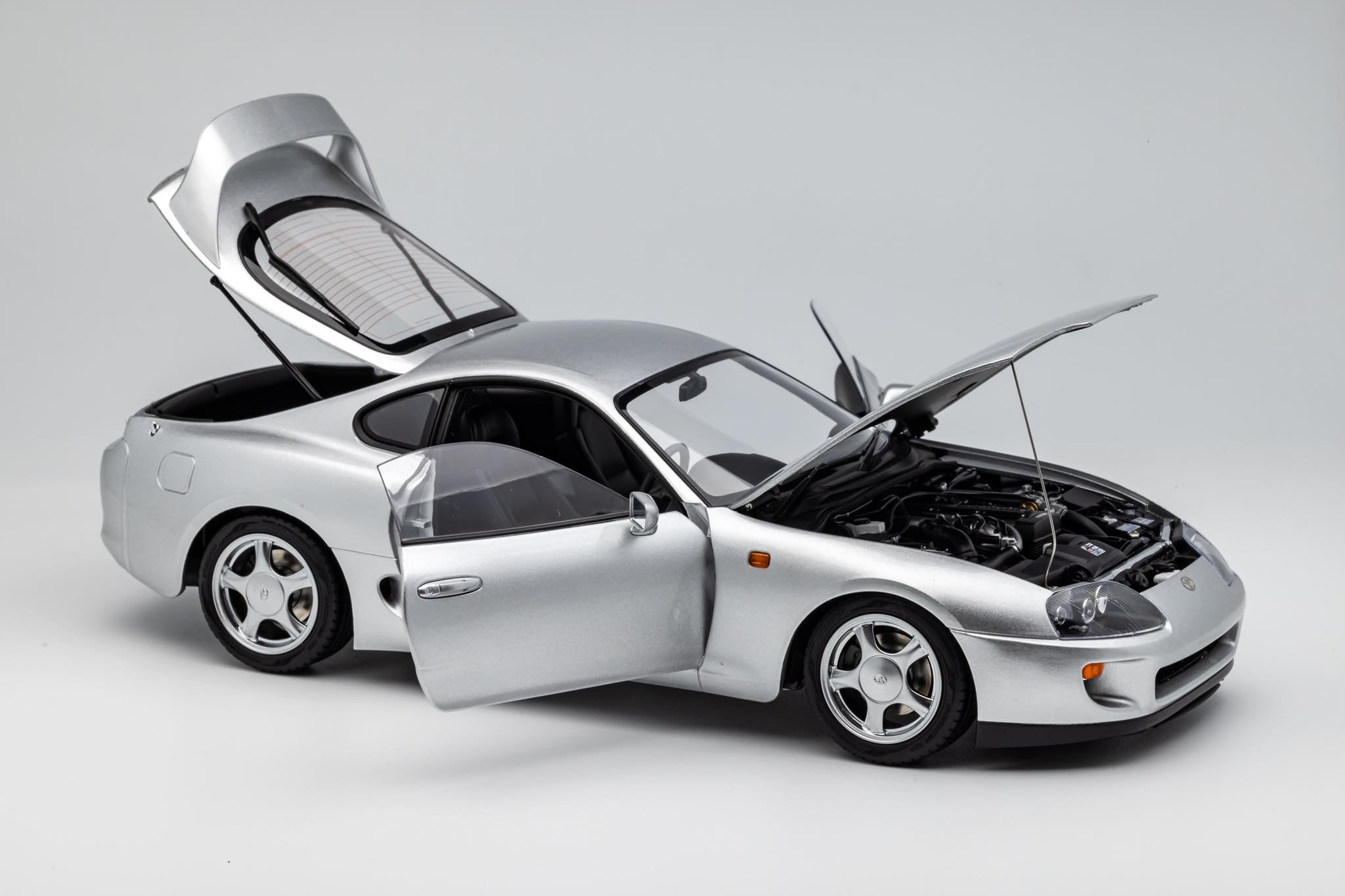 *PREORDER* LCD Models 1:18 Toyota Supra MK4 (JZA80) in Silver