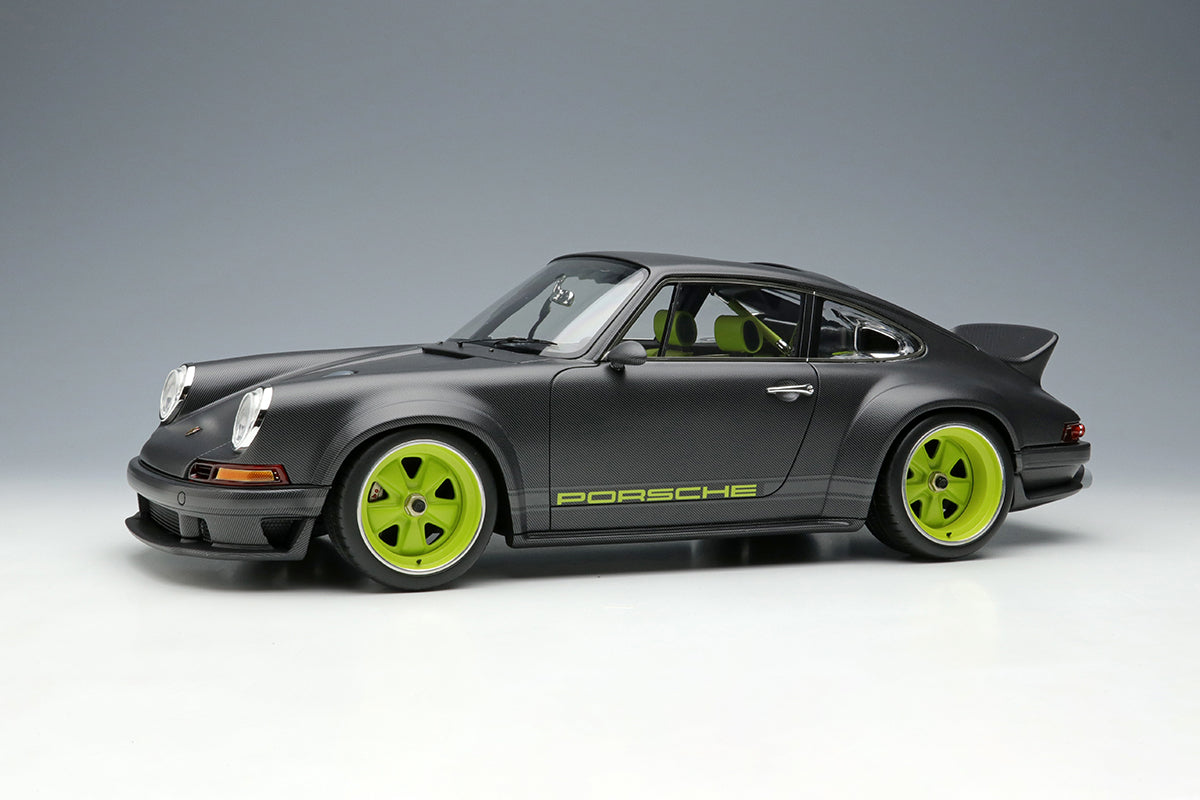 *PREORDER* Make Up Co., Ltd / Eidolon 1:18 Porsche Singer 911 DLS 2022 Matte Visible Carbon