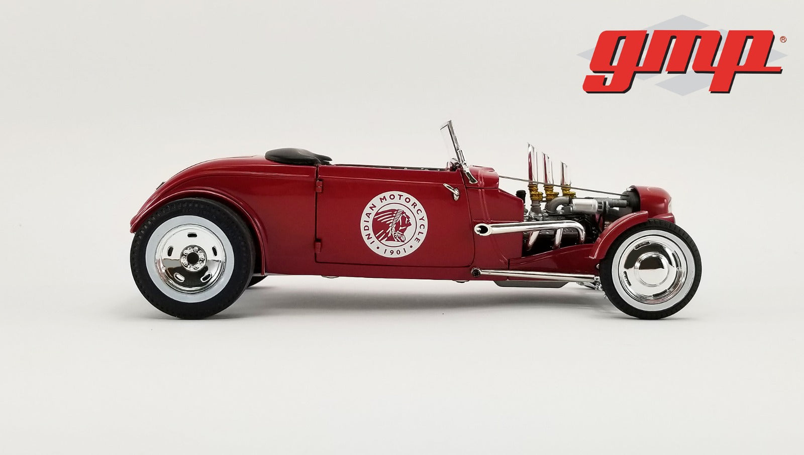 GMP 1:18 1934 Hot Rod Roadster - Indian Motorcycle Since 1901 GMP-18958