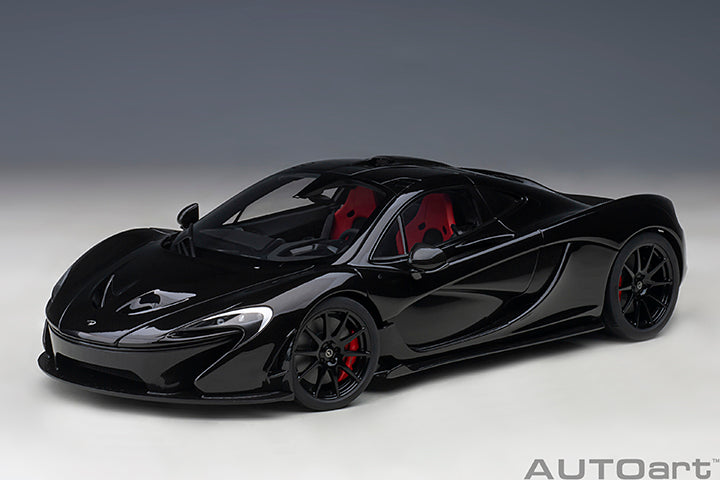 McLAREN P1 (FIRE BLACK W/ RED/BLACK INTERIOR)
