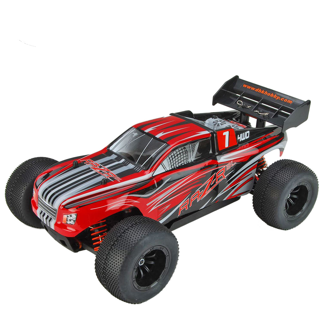 DHK 8132 RAZ-R BL RC Car 1/10 4WD Brushless Sports Field Truck 4WD RC Car - RTR Version