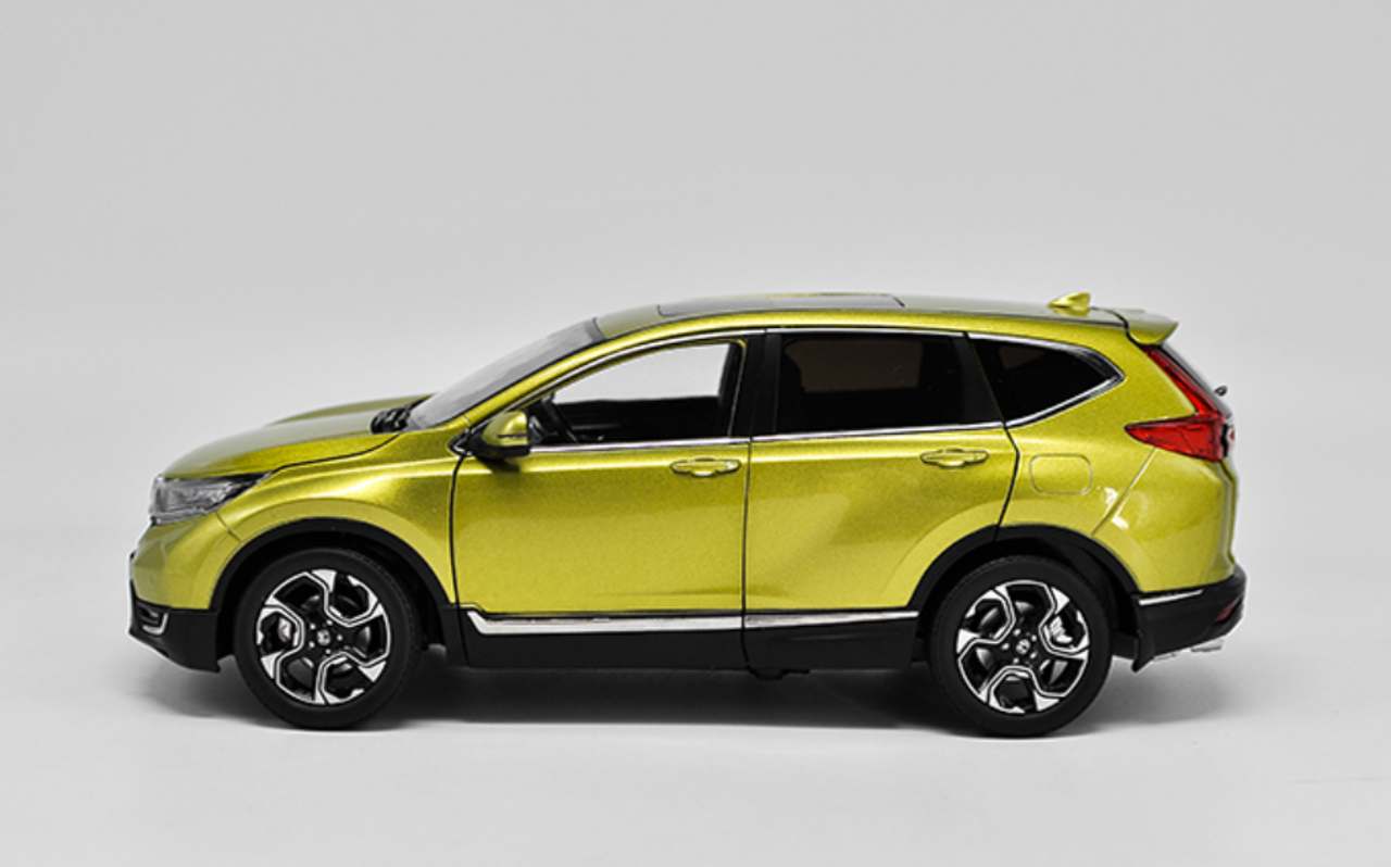 1/18 Dealer Edition Honda CR-V CRV (Yellow) 5th Generation (2017-Present) Diecast Car Model