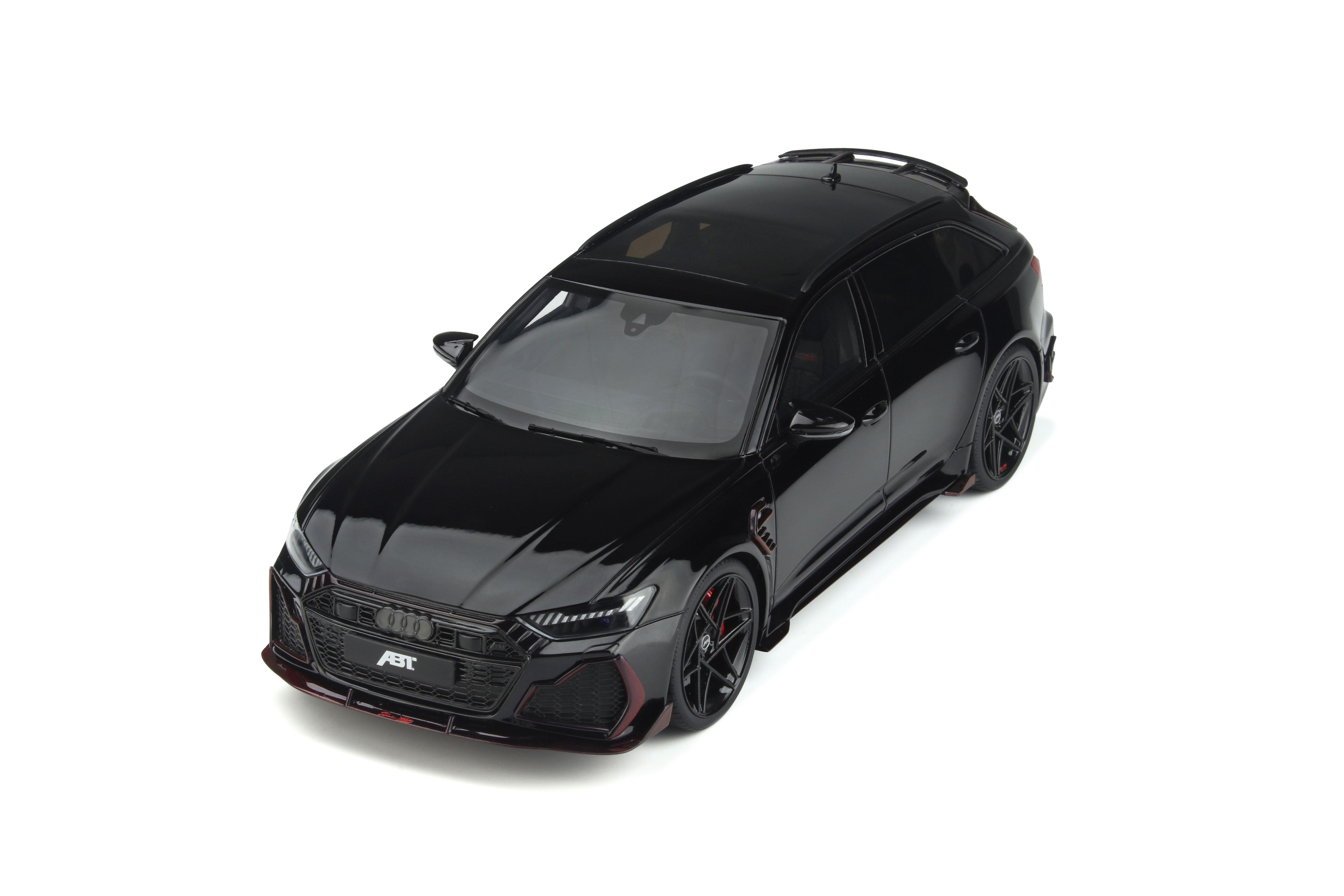 GT Spirit 1:18 2021 Audi ABT RS6 Avant C8 Night Black GT868