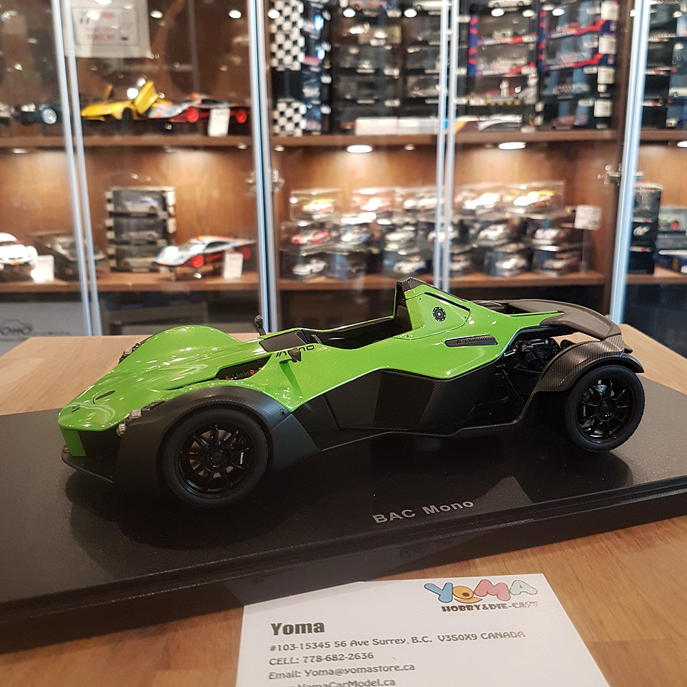 AUTOART 1/18 BAC MONO (METALLIC GREEN) 18114