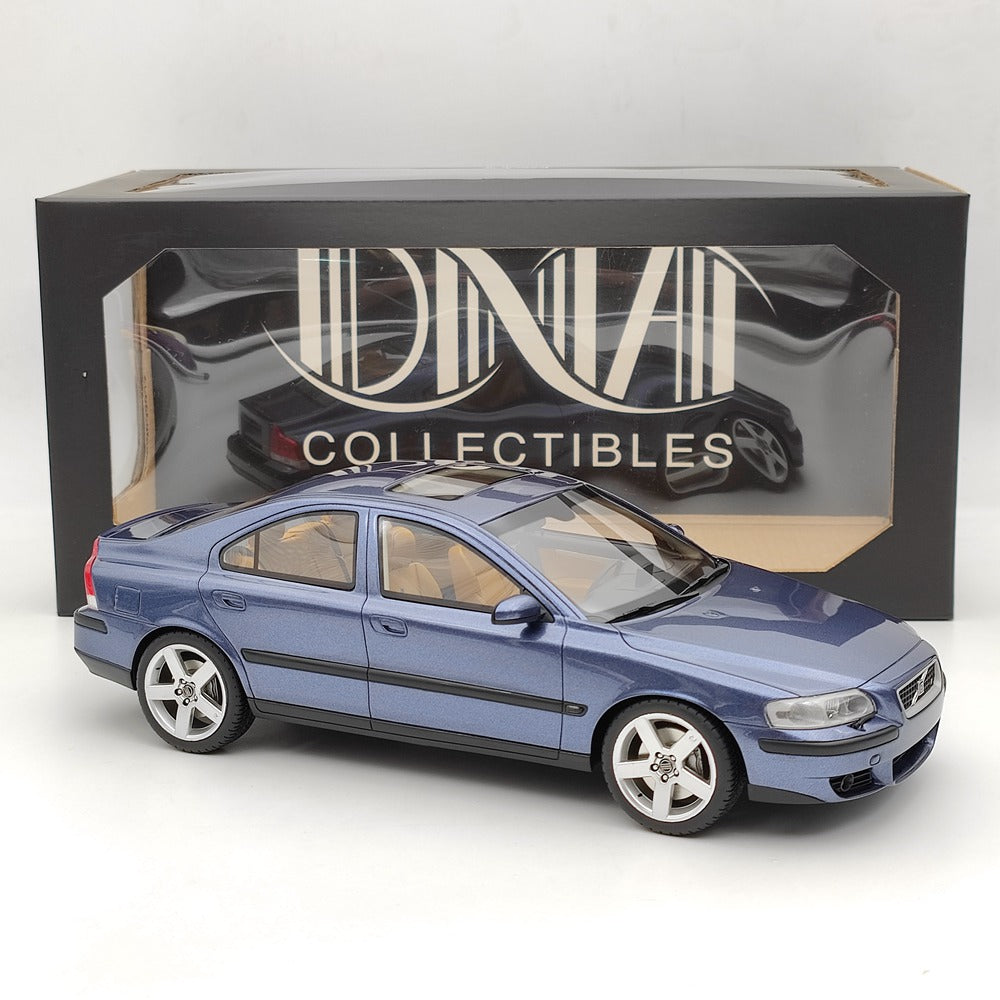 DNA Collectibles 1/18 Volvo S60 R 2003 DNA000134 Resin Model Car Limited Blue Toy Gift