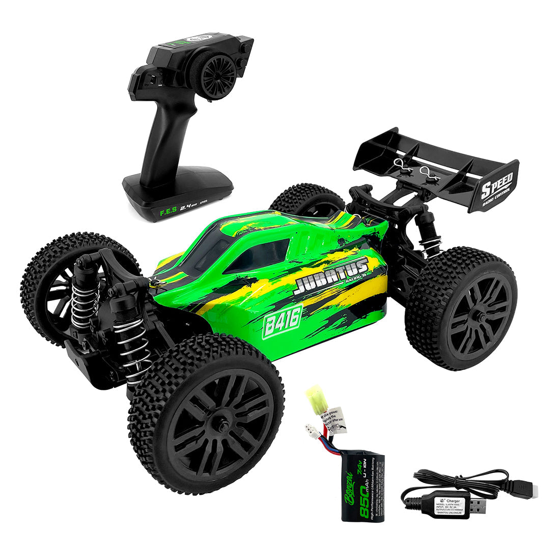 EXBONZAI 1:14 RC Car 4WD 40+KM/H EP Off-road Vehicle High Speed Model Toy RTR