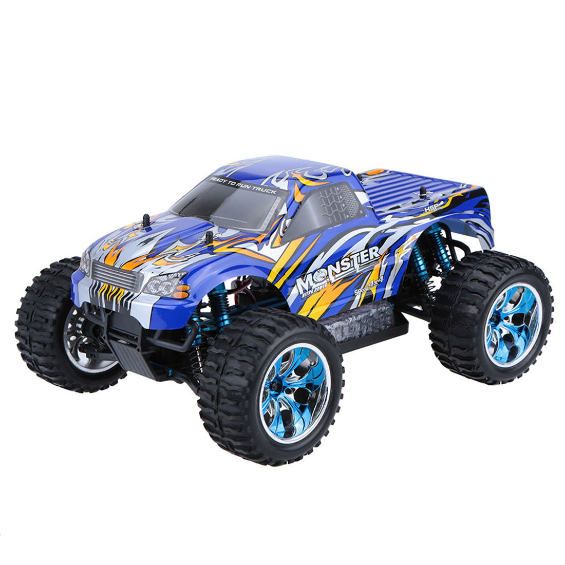 HSP 94111PRO 1/10 RC Car 2.4G 4WD Electric Brushless Monster Truck High Speed Vehicle Remote Control Car - RTR Version