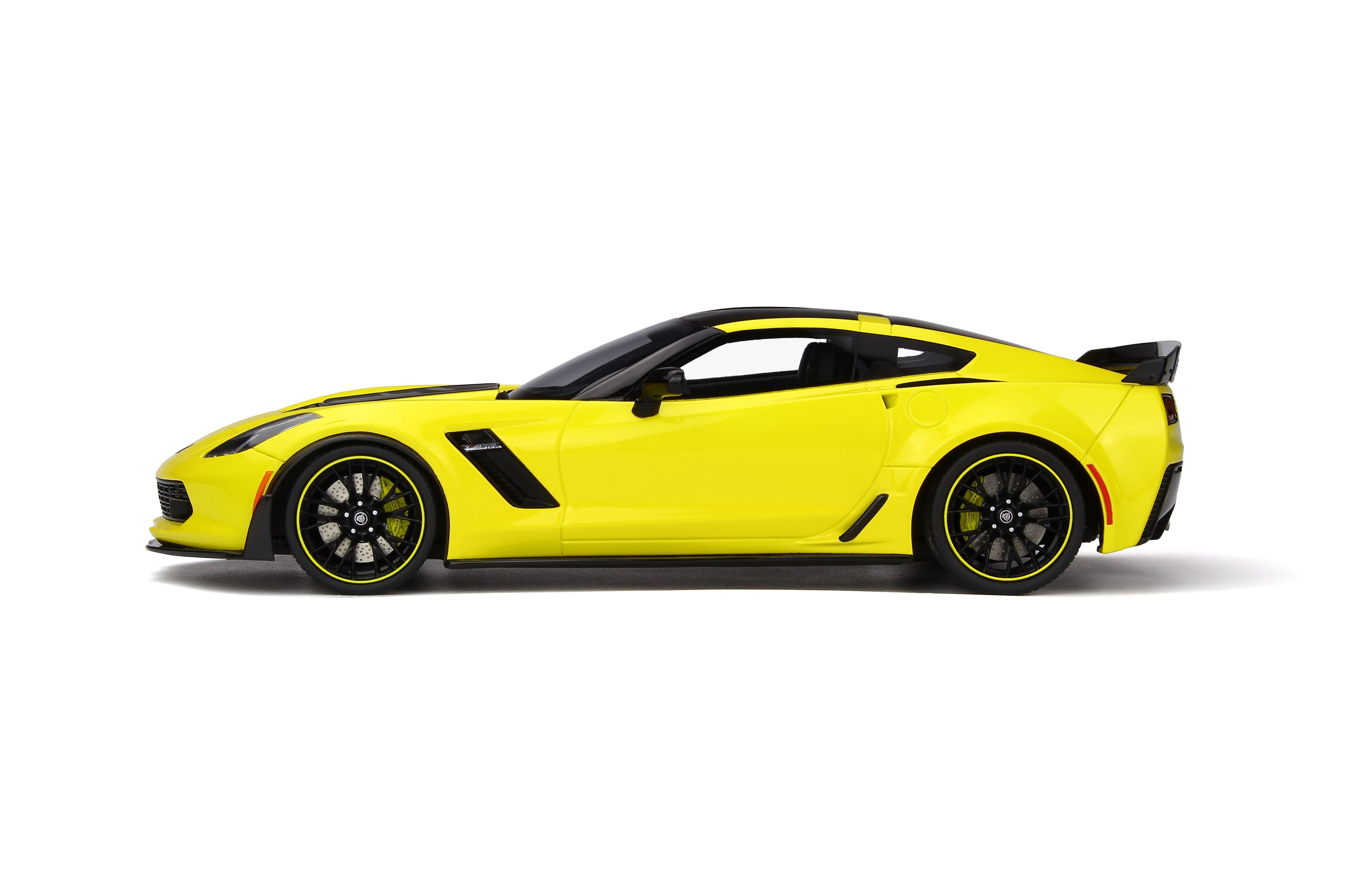 GT Spirit 1:18 2016 Chevrolet Corvette Z06 C7-R Yellow GT171