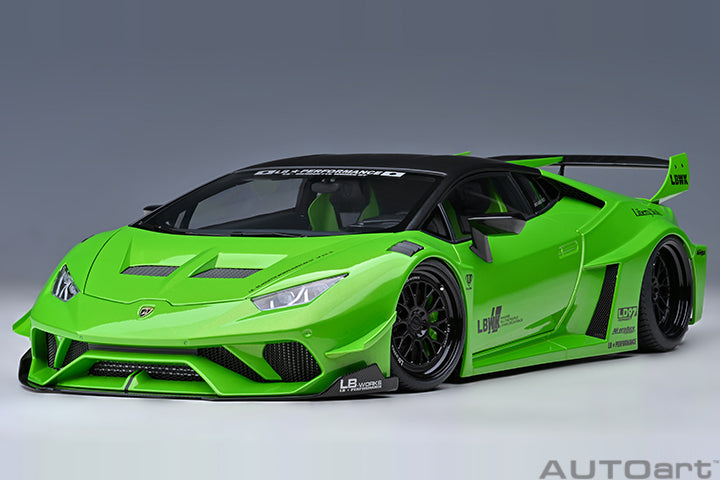 LIBERTY WALK LB SILHOUETTE WORKS HURACAN GT (PEARL GREEN)