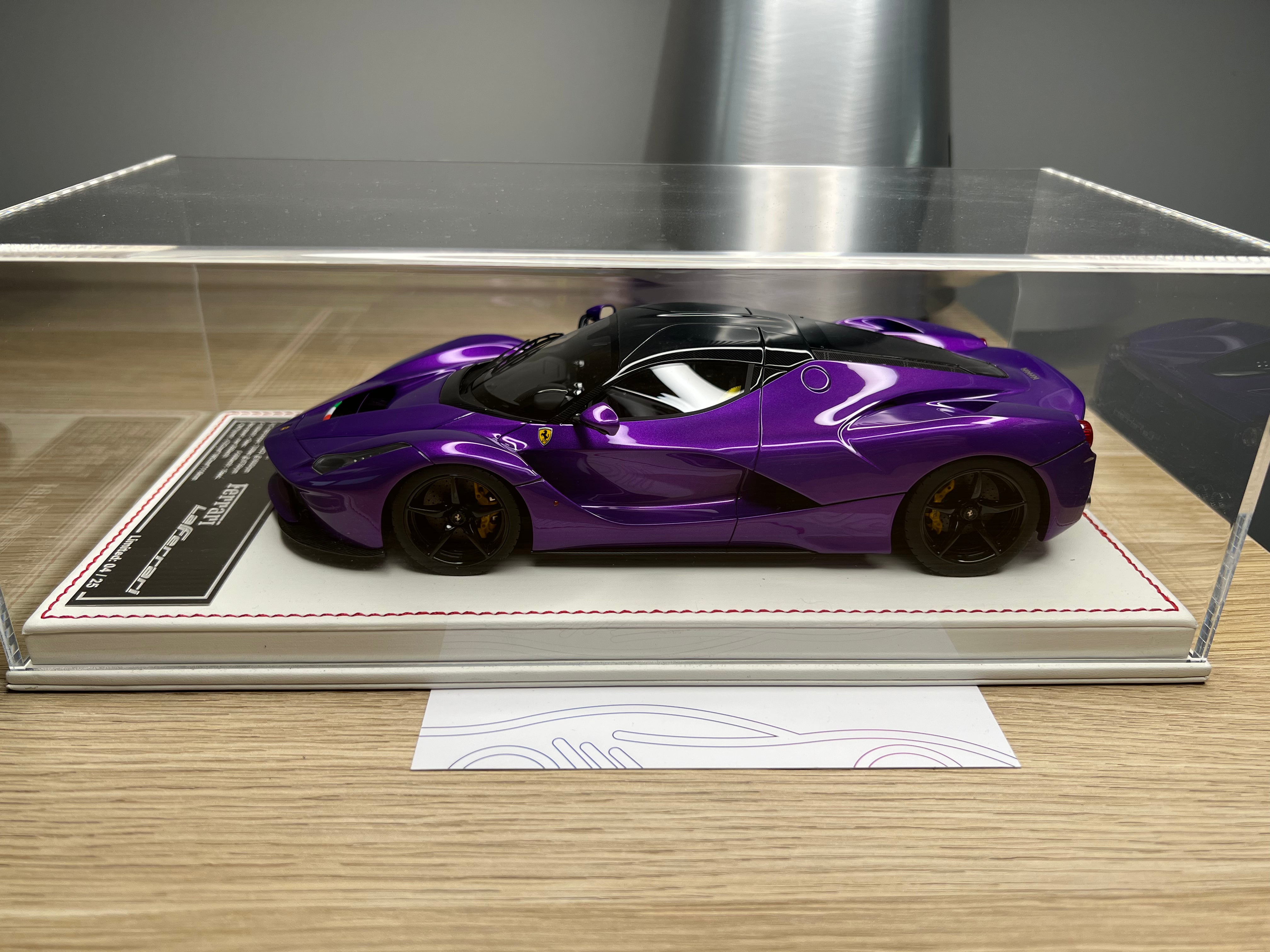 Ferrari LaFerrari - Purple D&G Davis & Giovanni - 1:18