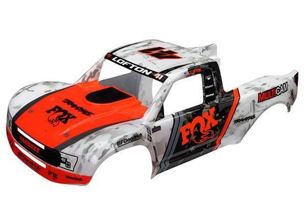 Traxxas Unlimited Desert Racer Fox Edition Painted Body & Decals