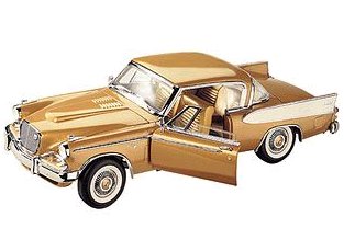 1:18 Yatming Studebaker Golden Hawk '58 w/ 24k Gold Coin