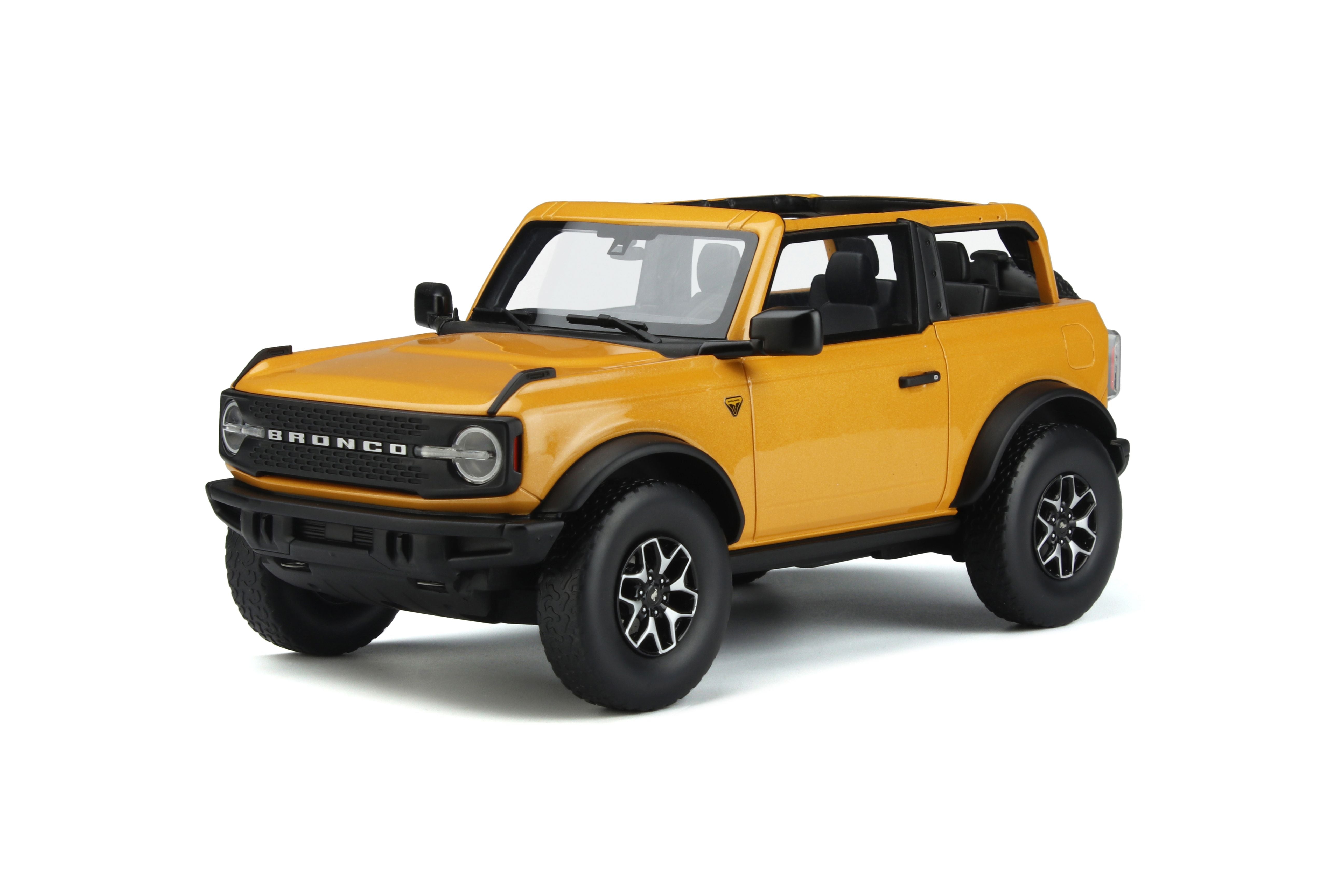 GT Spirit 1:18 2021 Ford Bronco Badlands Cyber Orange GT858