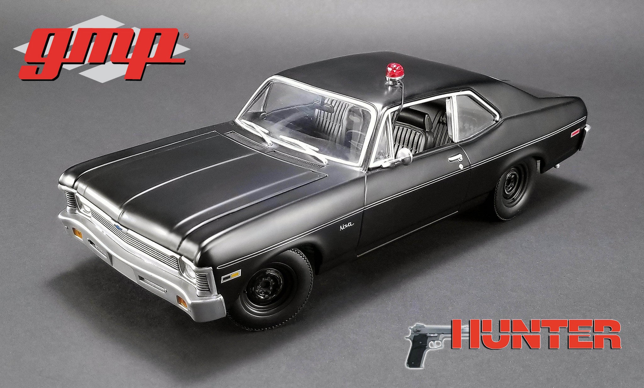 GMP 1/18 Hunter (1984-91 TV Series) - 1971 Chevrolet Nova Police GMP-18903