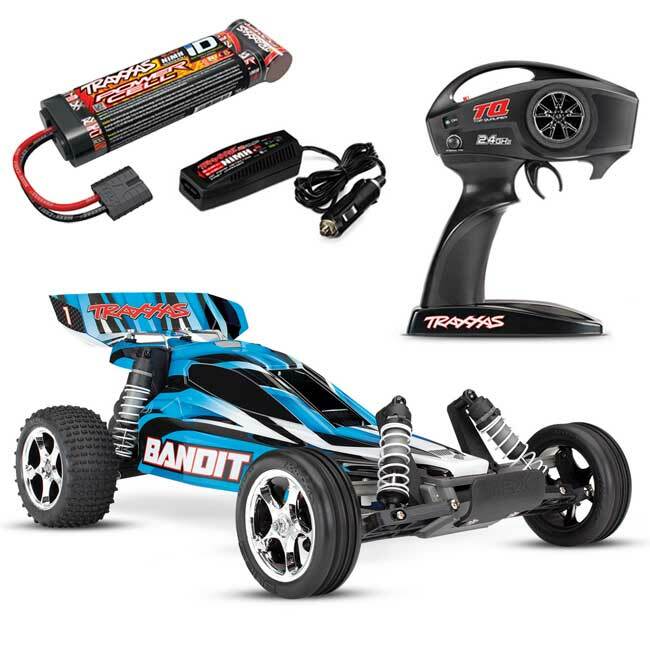 Traxxas Bandit XL-5 RTR 1/10 RC Buggy w/Battery & Fast Charger