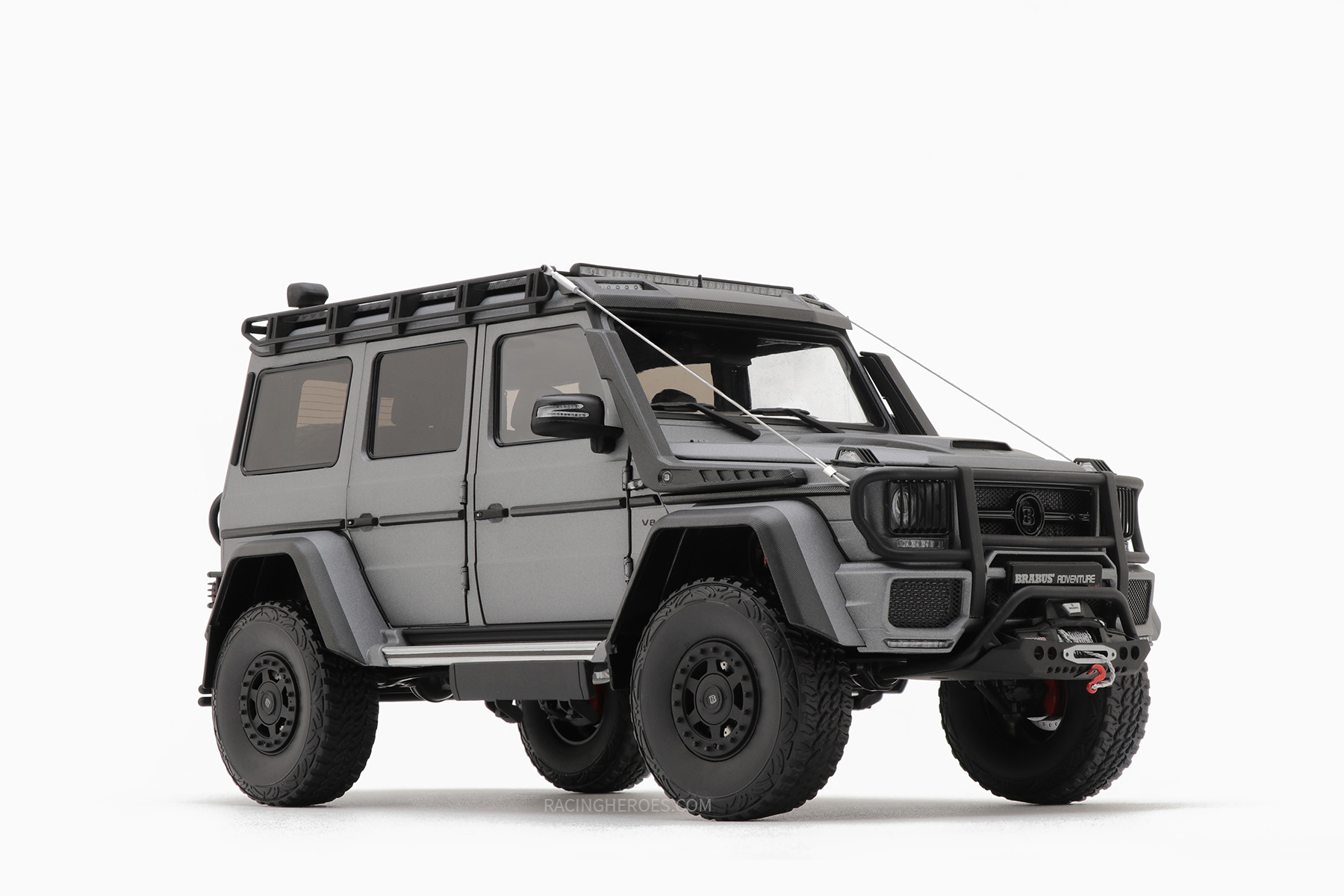 Brabus 550 Adventure Mercedes-Benz G 500 4×42 Monza Grey 1:18 by Almost Real