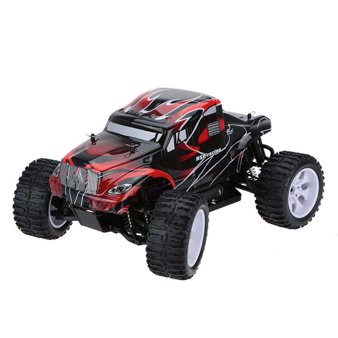 HSP 94111 1:10 4WD Electric Brushed Monster Truck 2.4G Wireless RC Model Car- Car Shell in Random Color