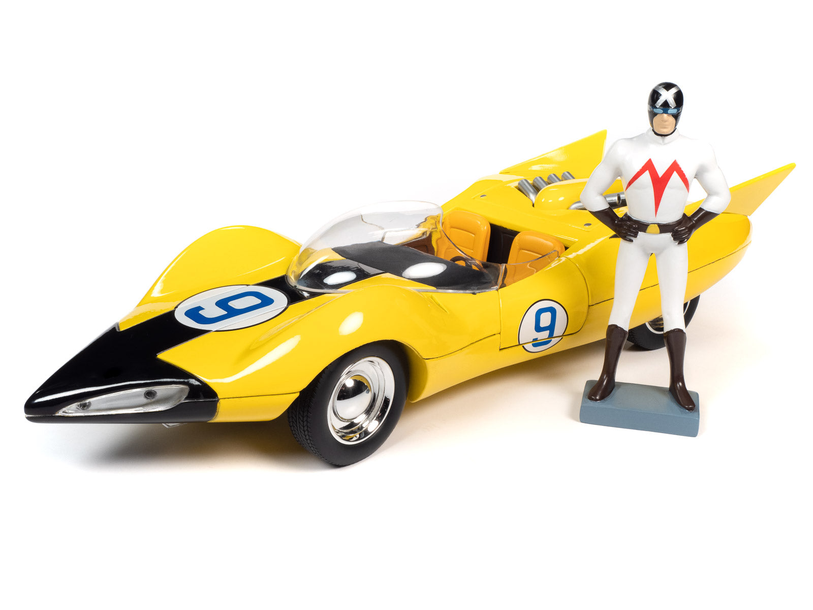 Speed Racer Shooting Star with Racer X Figure 1:18 Scale