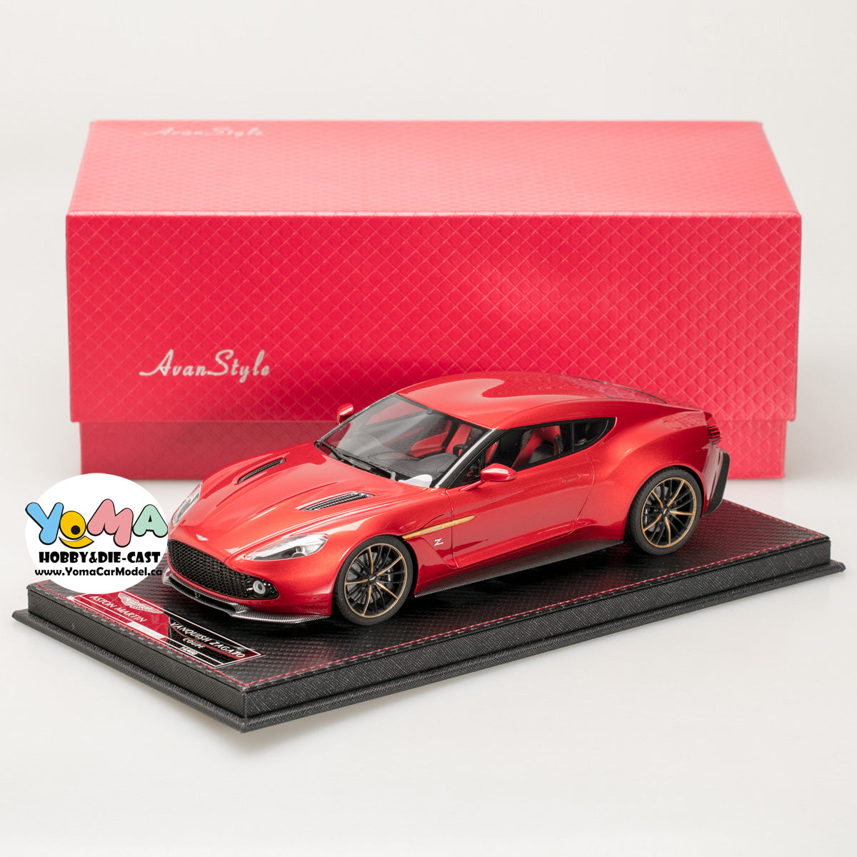 Frontiart AvanStyle 1:18 Aston Martin Zagato Red AS020-77